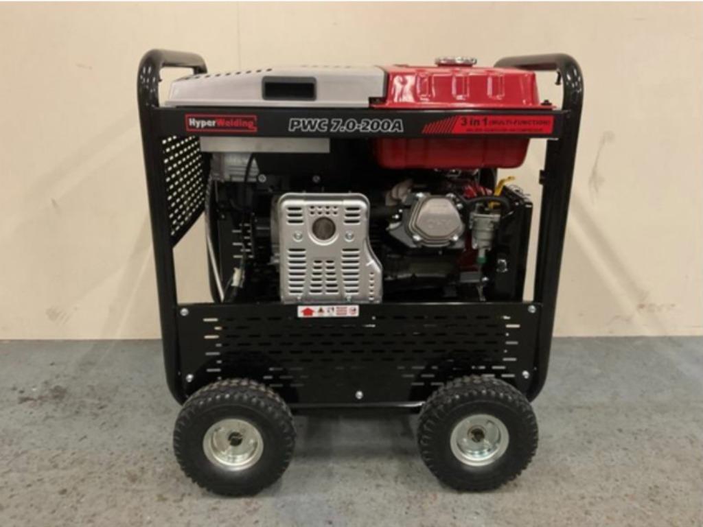 3 in 1 stroomgenerator-lasmachine-compressor‼️, Ophalen, Nieuw, 5 tot 10 kVA, Benzine