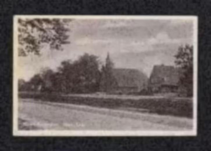 Nieuw-Amsterdam Hervormde Kerk 1943., Ophalen of Verzenden, 1940 tot 1960, Gelopen, Drenthe