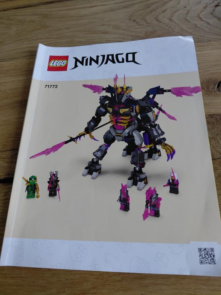 Lego Ninjago 71772 Crystal King, Kinderen en Baby's, Speelgoed | Duplo en Lego, Ophalen of Verzenden, Zo goed als nieuw, Complete set