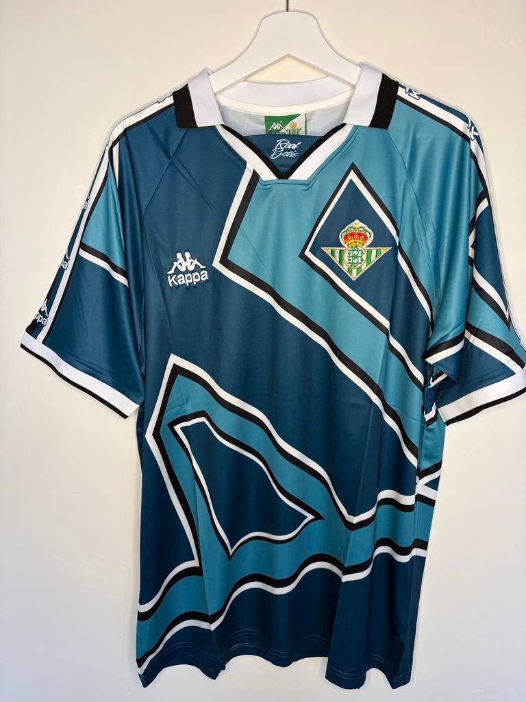 Real betis retro shirt L, Sport en Fitness, Voetbal, Maat L, Ophalen of Verzenden, Nieuw, Shirt