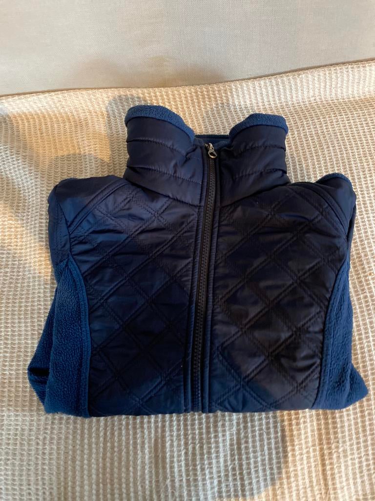 Donkerblauw fouganza paardrij vest, Dieren en Toebehoren, Paardrijkleding, Kinderen, Overige soorten, Ophalen of Verzenden, Zo goed als nieuw
