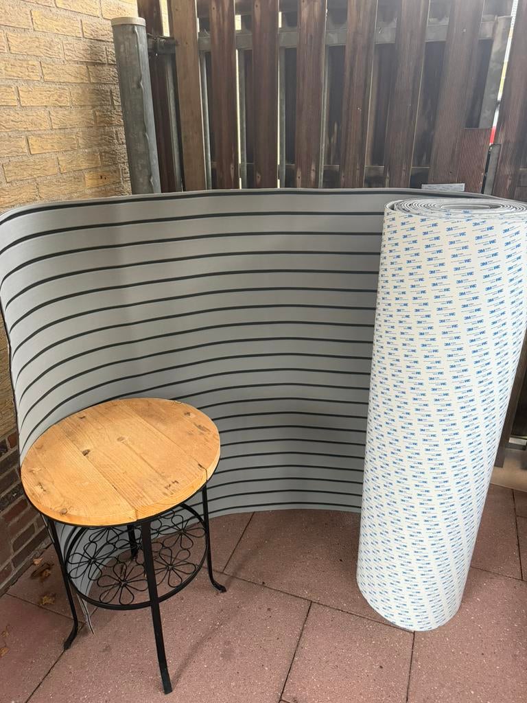 Bootvloer | teak foam | anti slip | 2400x1200x6mm | 3M, Ophalen of Verzenden, Nieuw, Interieur en Kussens