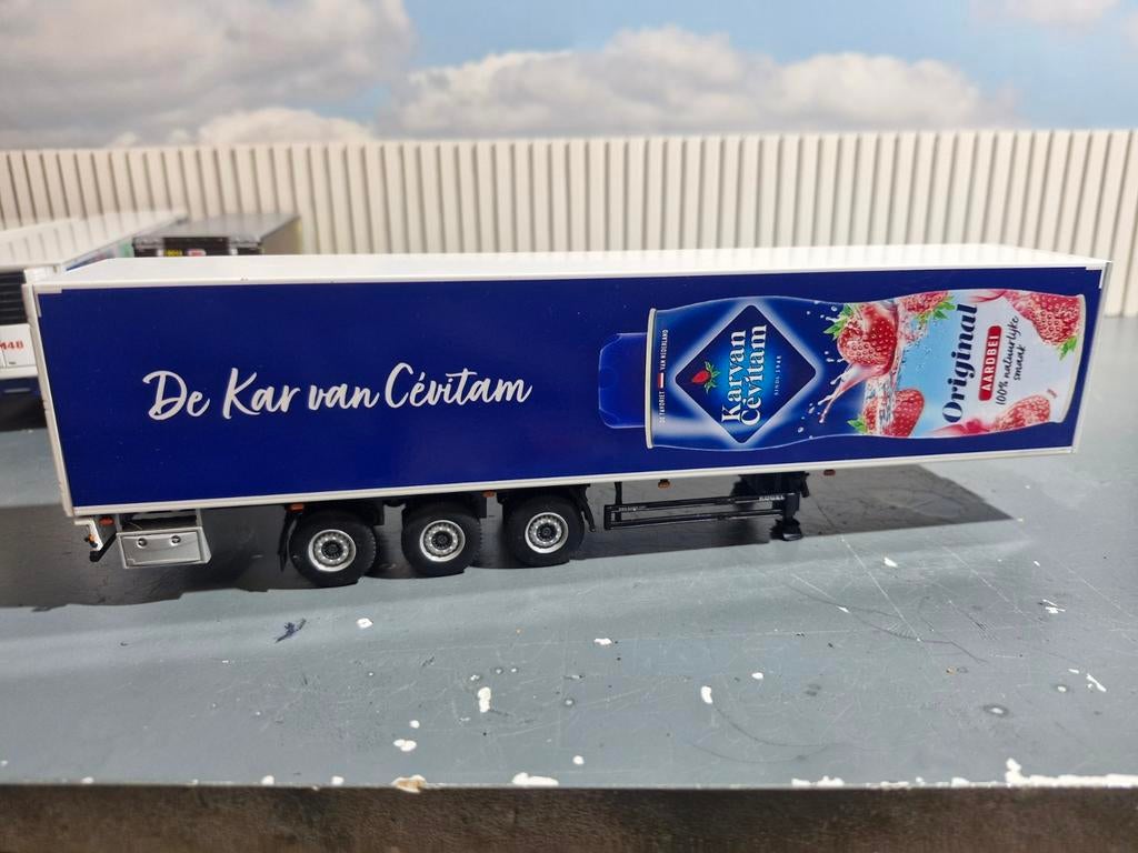 Kastentrailer wsi, Hobby en Vrije tijd, Modelauto's | 1:87, Ophalen of Verzenden, Zo goed als nieuw, Bus of Vrachtwagen, Overige merken