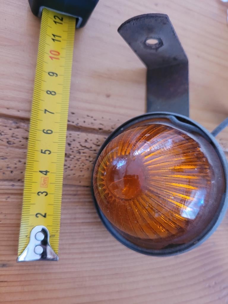 Vintage Richtingaanwijzer Knipperlicht Oldtimer, Ophalen of Verzenden, Gebruikt, Universele onderdelen