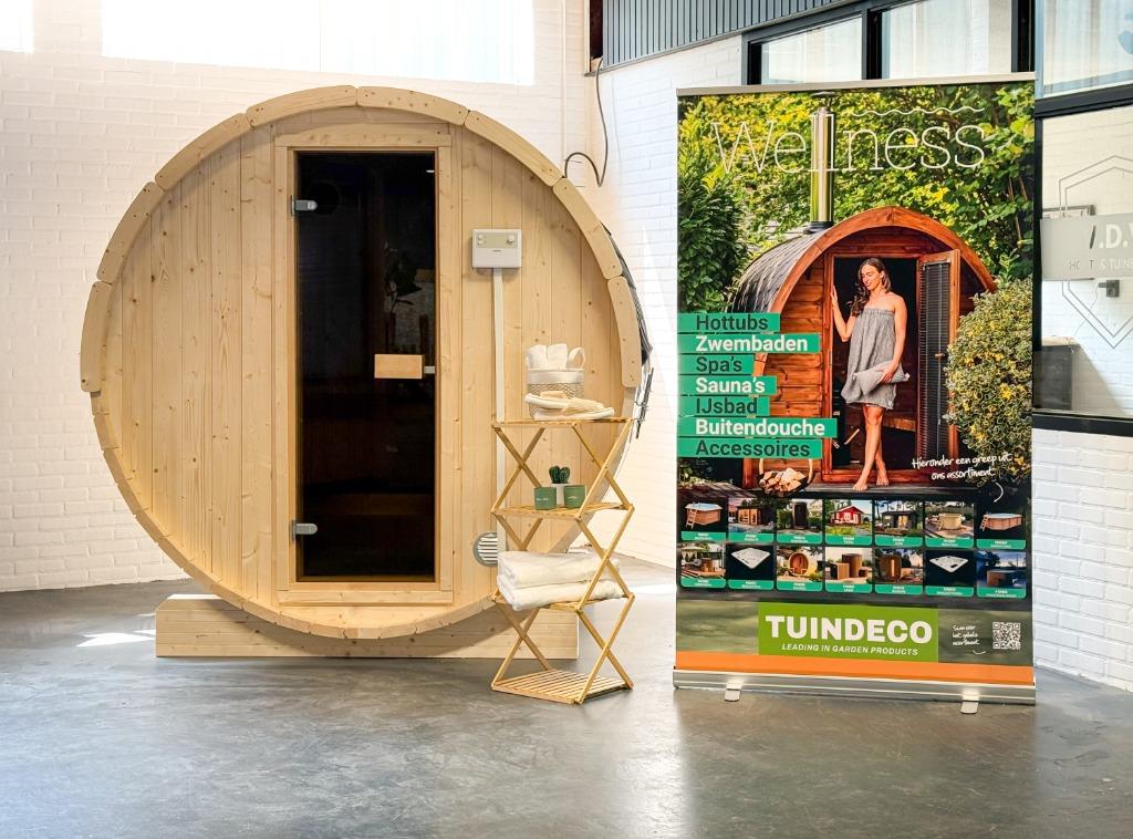 Hottubs/Jaccuzi's/ Sauna's en zoveel meer, Aadijk 11, Nieuw, Ophalen of Verzenden, Info@vdvhouttuinbouw.nl