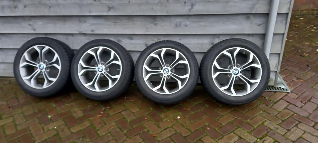BMW Winterbanden met velgen, Auto-onderdelen, Banden en Velgen, 18 inch, 245 mm, Banden en Velgen, Winterbanden