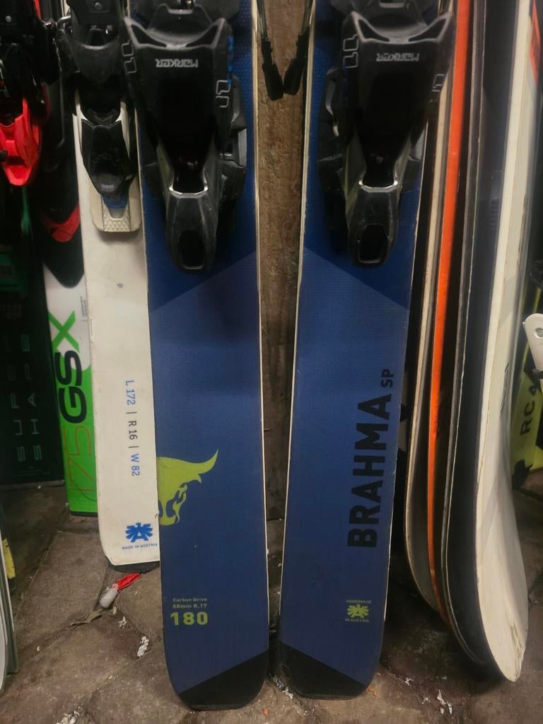 180cm BLIZZARD BRAHMA SP 88mm ALL MOUNTAIN, Overige merken, 160 tot 180 cm, Ophalen of Verzenden, Zo goed als nieuw