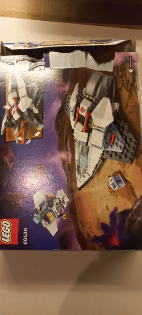 LEGO City Space 60430 Interstellar Spaceship - Compleet, Ophalen of Verzenden, Zo goed als nieuw, Complete set, Lego
