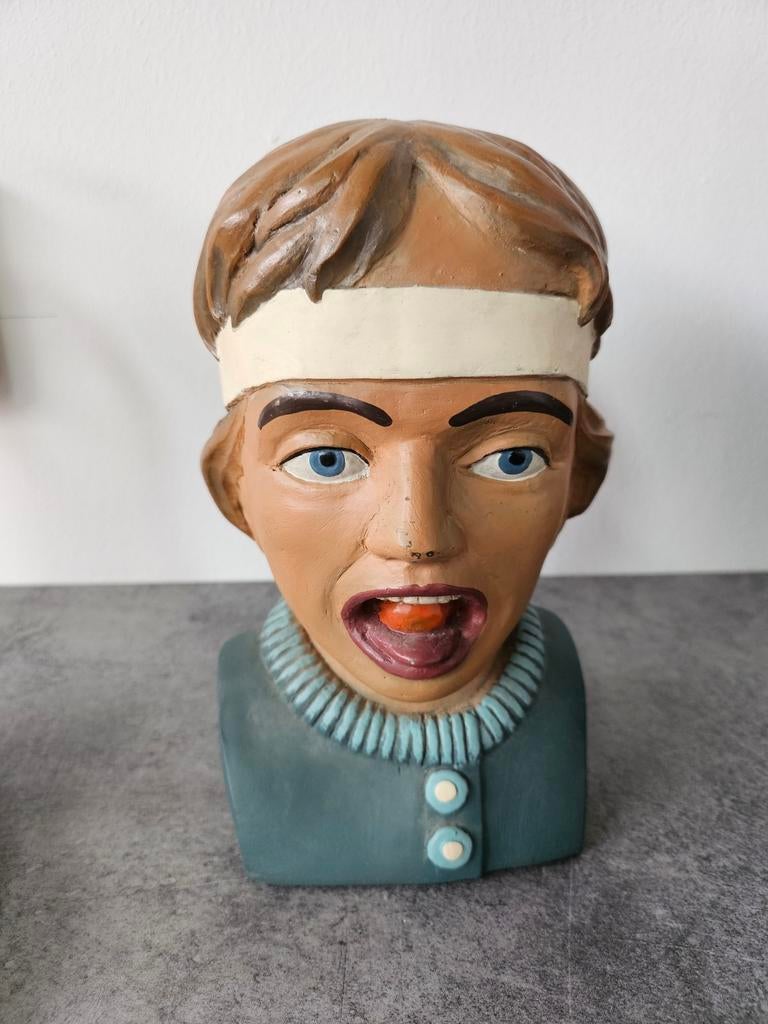 Vintage Apotheek gaper beeld etalage/decoratie, Antiek en Kunst, Ophalen of Verzenden