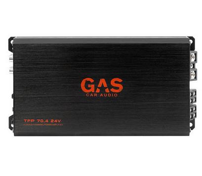 Gas Audio Power TFP70424V 4 kanaals versterker Compact 24v, Auto diversen, Autospeakers, ., Nieuw, Ophalen of Verzenden, .