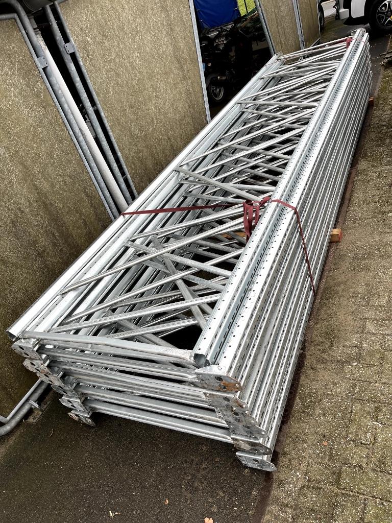 Nette set palletstelling 846x110x500cm Stelling MetalSistem, Ophalen of Verzenden, Metalsistem, Nb, Nb