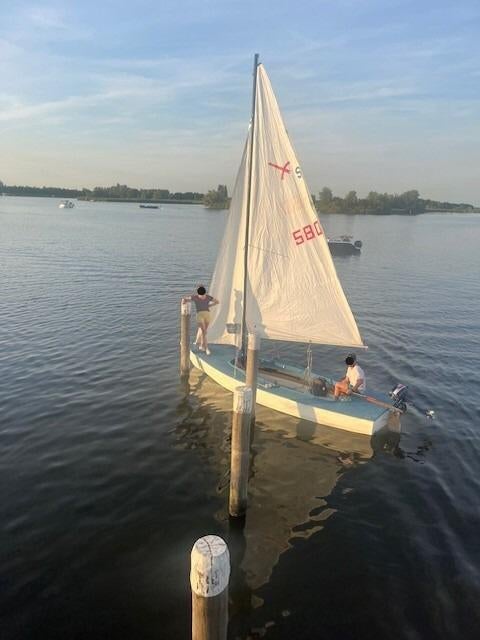 Zeilboot Flying Arrow Spanker, Ophalen of Verzenden, Gebruikt