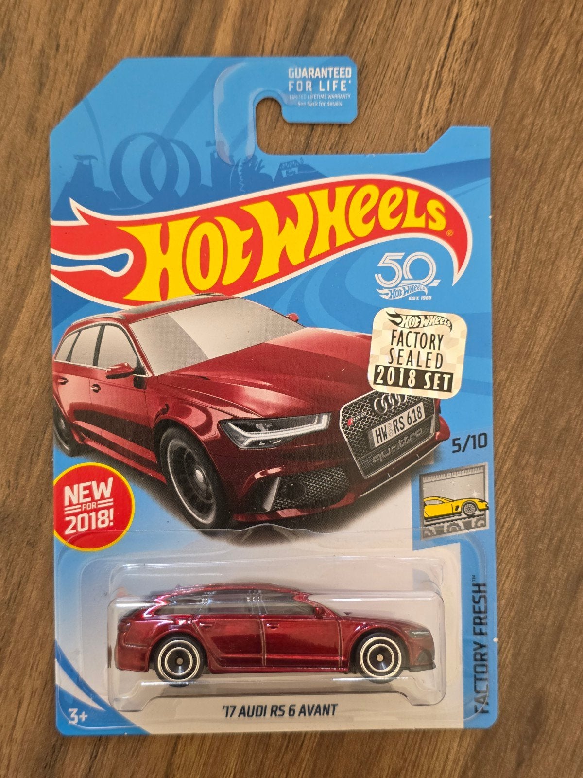 Hot Wheels '17 Audi RS 6 Avant STH - Nieuw in verpakking, Ophalen of Verzenden, Nieuw