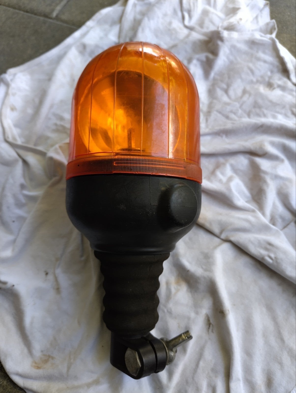 Vintage Oranje Microrot zwaailamp 12V/24V, Ophalen of Verzenden, Gebruikt
