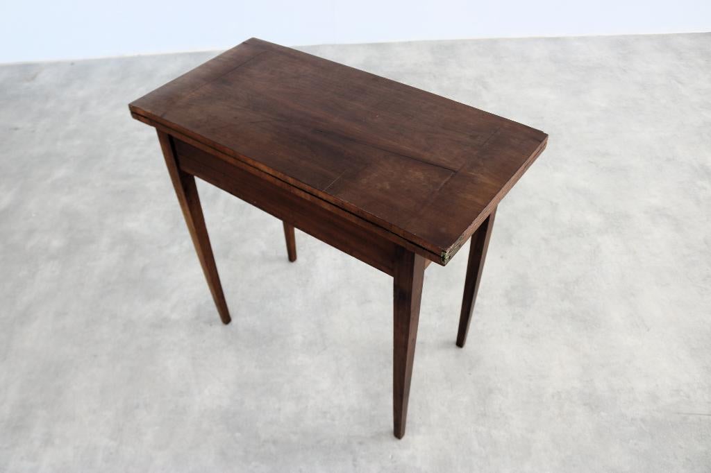 vintage gametafel | speeltafel | tafel | jaren 50, Gebruikt, ., Ophalen of Verzenden, Overige houtsoorten