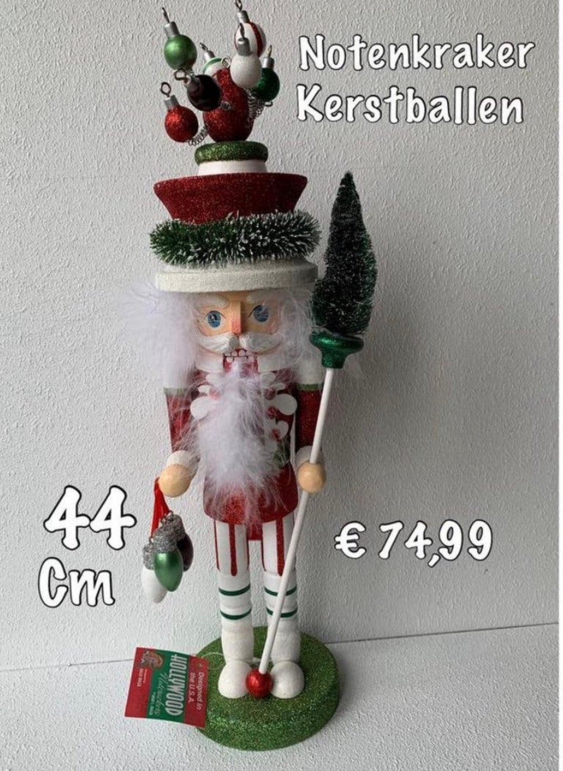Notenkraker Kerstballen, Ophalen of Verzenden, Nieuw