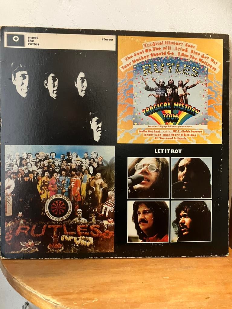 Lp The Rutles - The Rutles + Boekje en binnenhoes Izgst, Ophalen of Verzenden, Gebruikt, 12 inch, Poprock