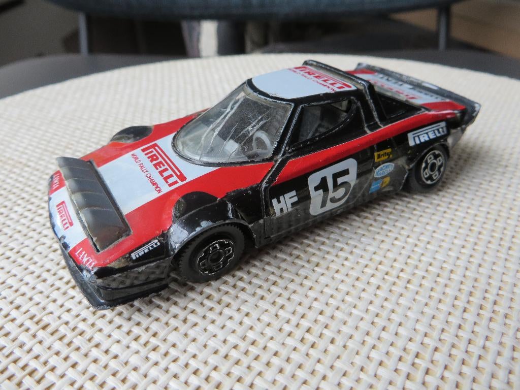 Burago Lancia Stratos zwart, Hobby en Vrije tijd, Modelauto's | 1:43, Ophalen of Verzenden, Gebruikt, Auto, Overige merken