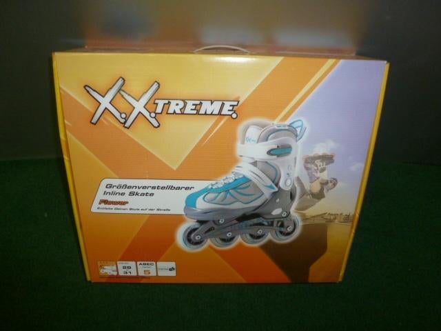 Nieuw Inline skates in grootte verstelbaar maat 28-31 blauw, Sport en Fitness, Skeelers, Ophalen of Verzenden, Verstelbaar, Nieuw