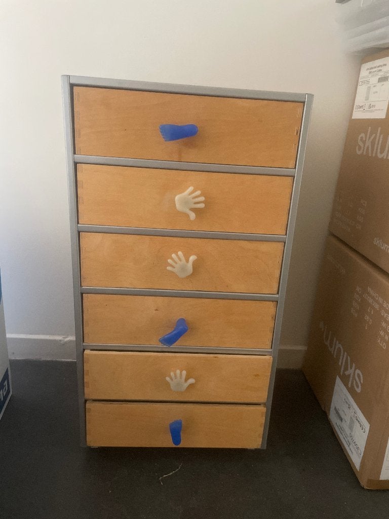 Ladekastje IKEA kinderkamer, Huis en Inrichting, Kasten | Ladekasten, Ophalen, Minder dan 50 cm, Gebruikt, 5 laden of meer