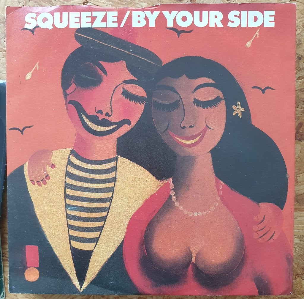 Squeeze - By Your Side, Cd's en Dvd's, Vinyl Singles, Gebruikt, Verzenden, 7 inch, Fotohoes