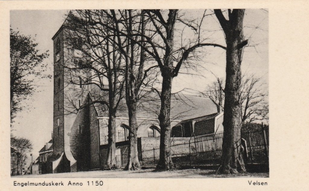 velsen- engelmunduskerk, Ophalen of Verzenden, Voor 1920, Noord-Holland