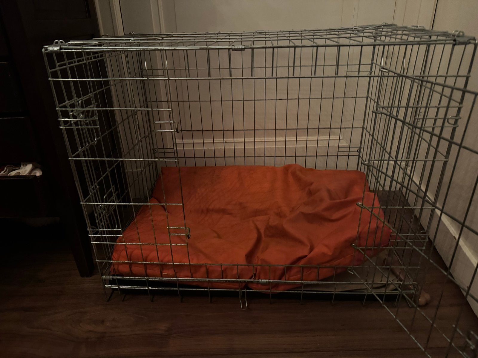 Inklapbare honden bench, Ophalen, Gebruikt