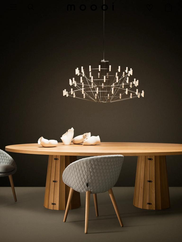 Schitterende designlamp coppélia suspended small! Zgan!, Ophalen, Zo goed als nieuw, 50 tot 75 cm