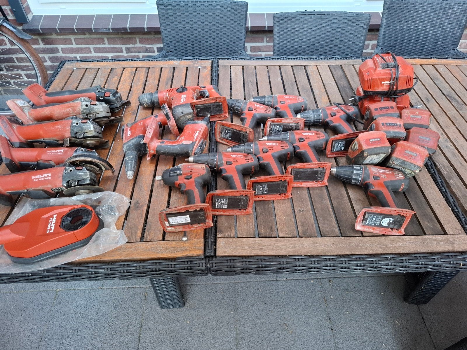 Hilti 22V, Ophalen, Kolomboormachine