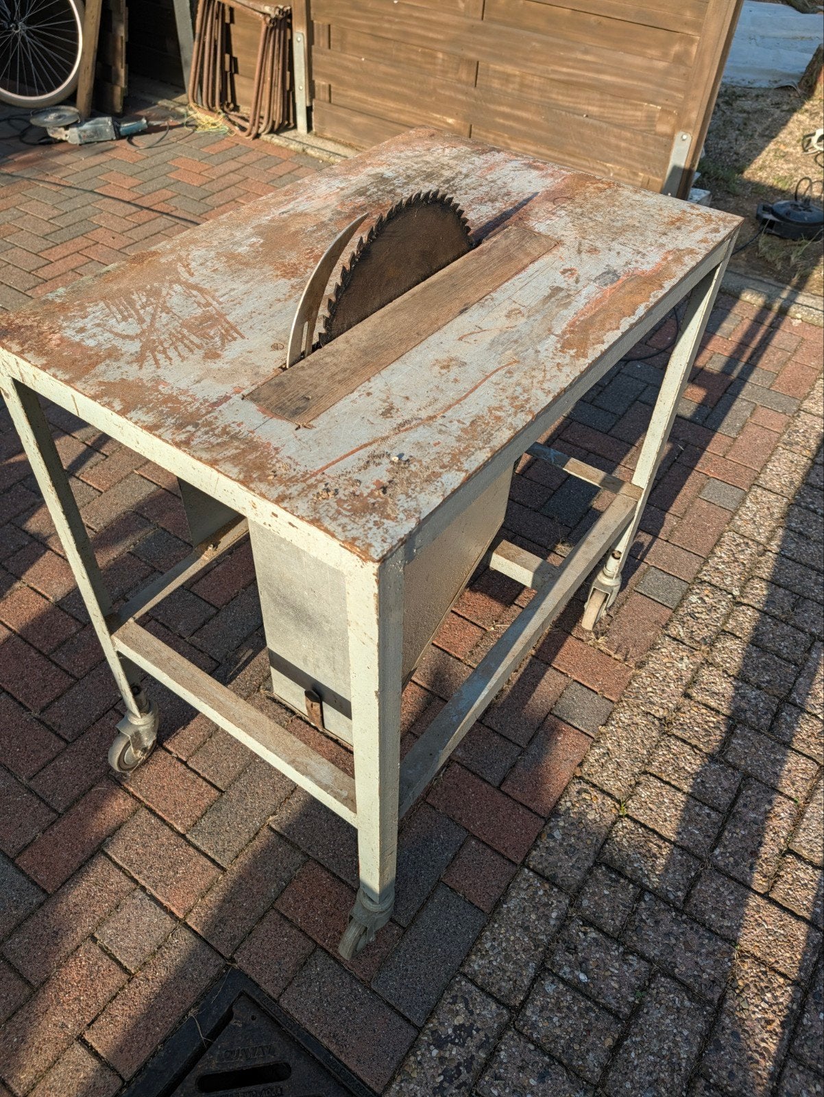 zeer zware zaagtafel