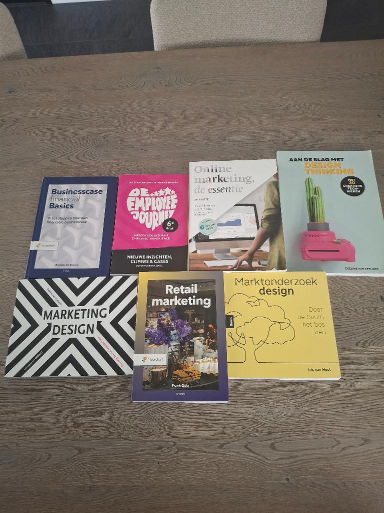 Studieboeken opleiding Ondernemerschap en Retailmanagement, Ophalen of Verzenden, Beta, Zo goed als nieuw, HBO