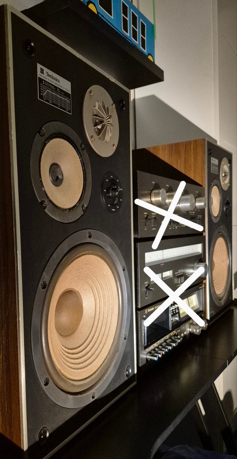 Technics SB-302 Vintage speakers, Overige merken, Stereo speakers, Gebruikt, Ophalen of Verzenden