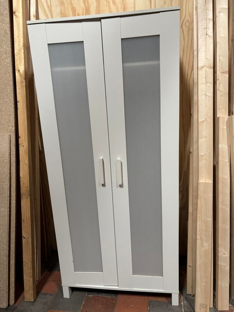 Kledingkast, Huis en Inrichting, Kasten | Kledingkasten, Ophalen, Met deur(en), Gebruikt, 100 tot 150 cm