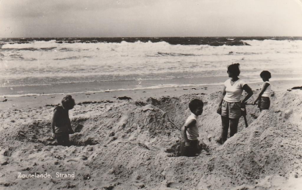ZOUTELANDE Strand, Verzenden, 1960 tot 1980, Gelopen, Zeeland