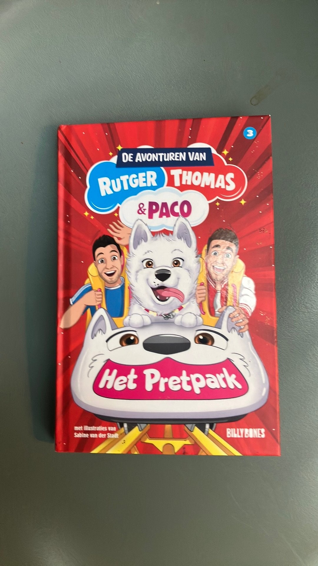 Rutger, Thomas en Paco. Deel 3: Het Pretpark, Boeken, Ophalen of Verzenden, Zo goed als nieuw