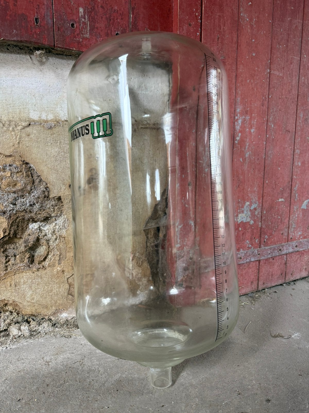 Melkfles 7 stuks, Glas, Ophalen, Gebruikt
