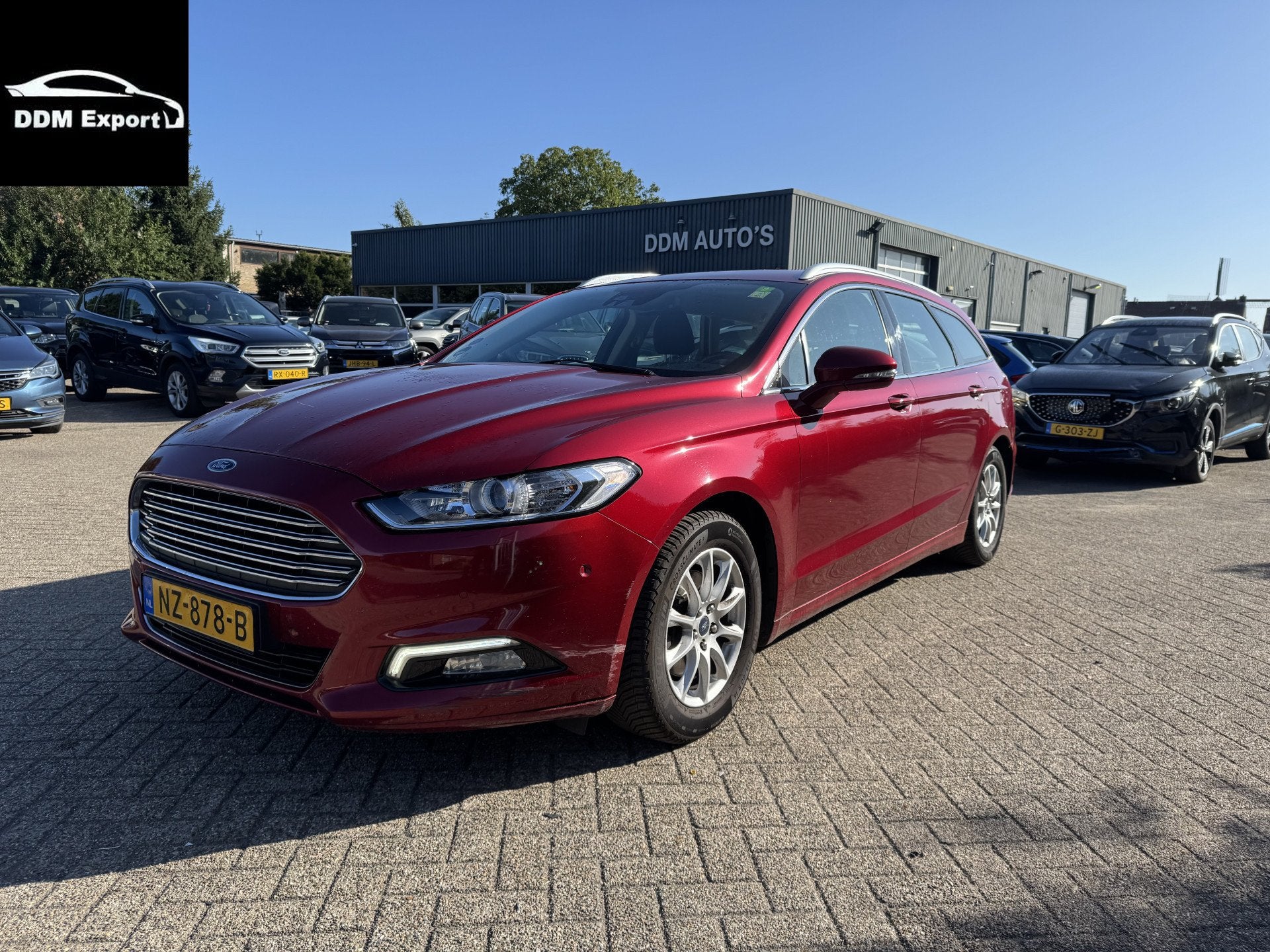 Ford Mondeo Wagon 1.5 Titanium (bj 2017), Voorwielaandrijving, Automatische klimaatregeling, Stof, Euro 6