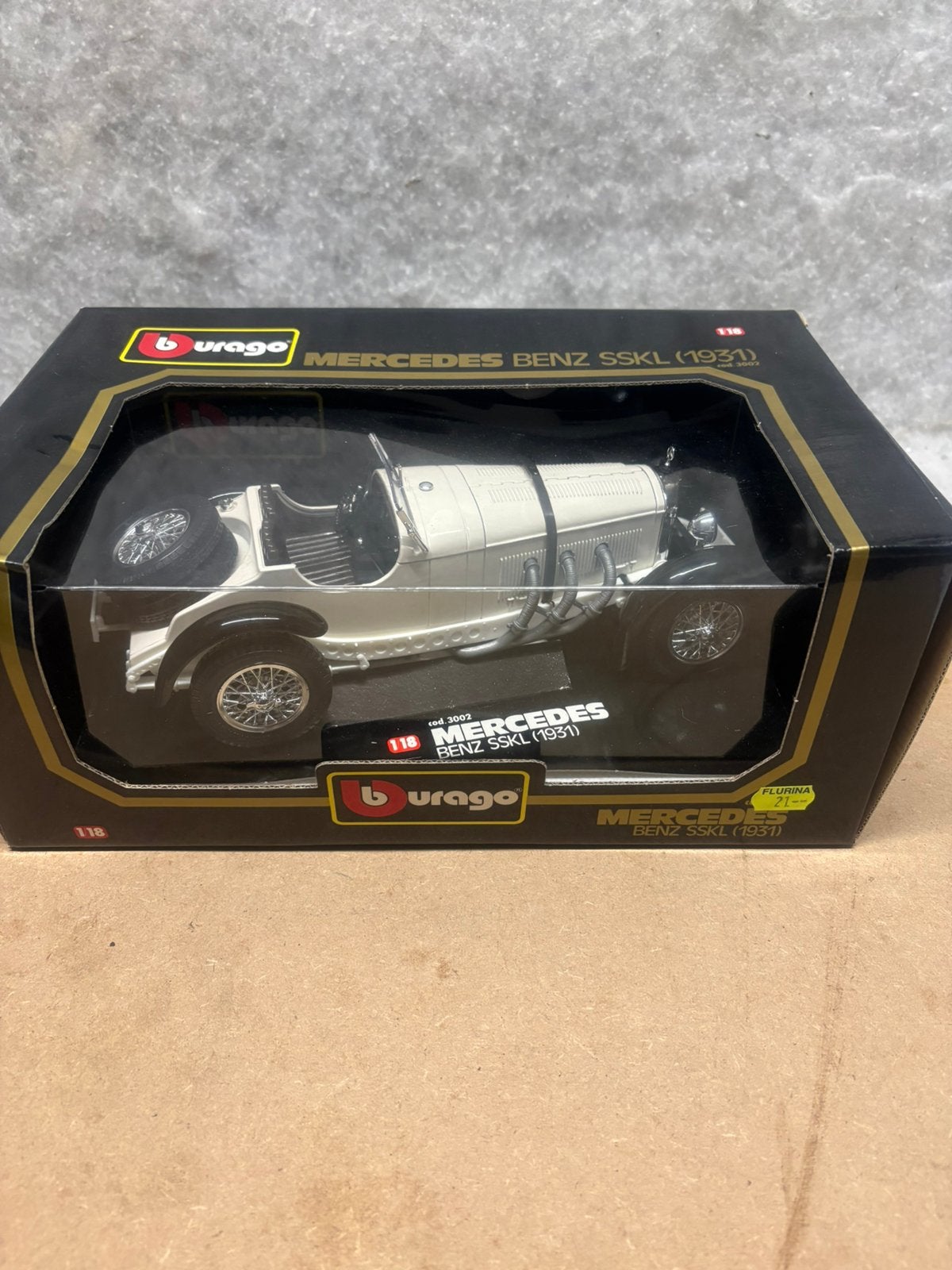 Bburago mercedes benz sskl-31, Auto, B, Ophalen of Verzenden, Zo goed als nieuw