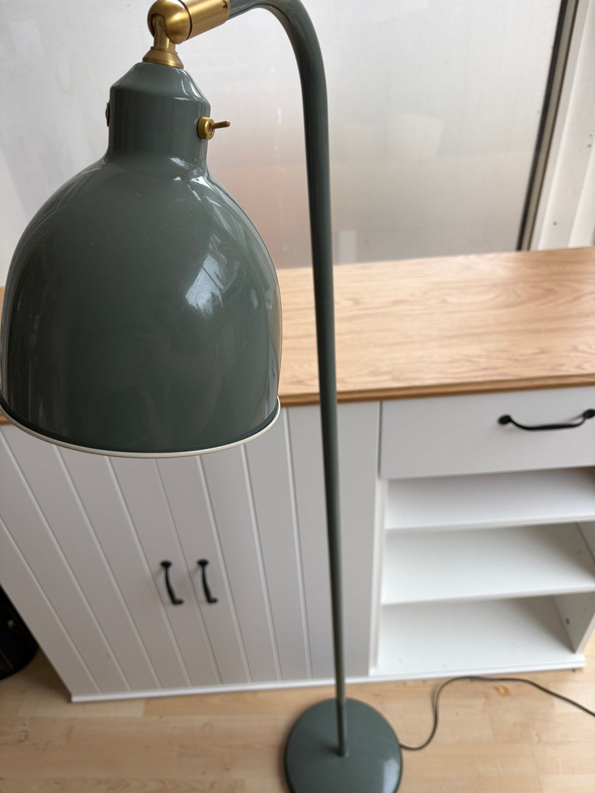 Kamerlamp groen Ikea, Ophalen, Zo goed als nieuw, Minder dan 100 cm