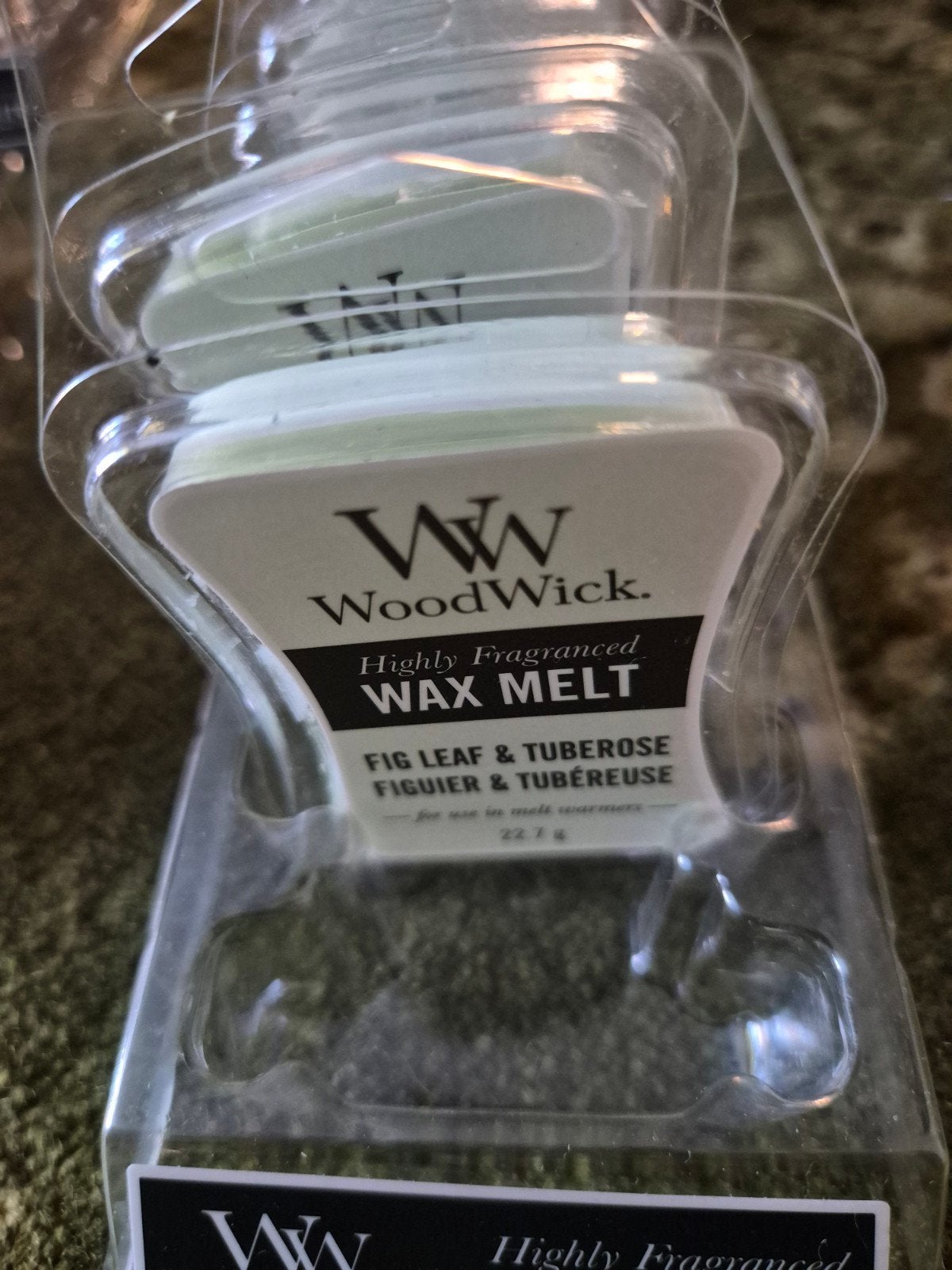 WoodWick Wax Melt - Fig Leaf & Tuberose, Ophalen of Verzenden, Nieuw