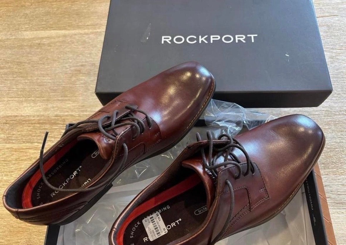 Nieuwe Rockport Nette Schoenen Maat 41 Bruin, Ophalen of Verzenden, Nieuw, Bruin, Veterschoenen
