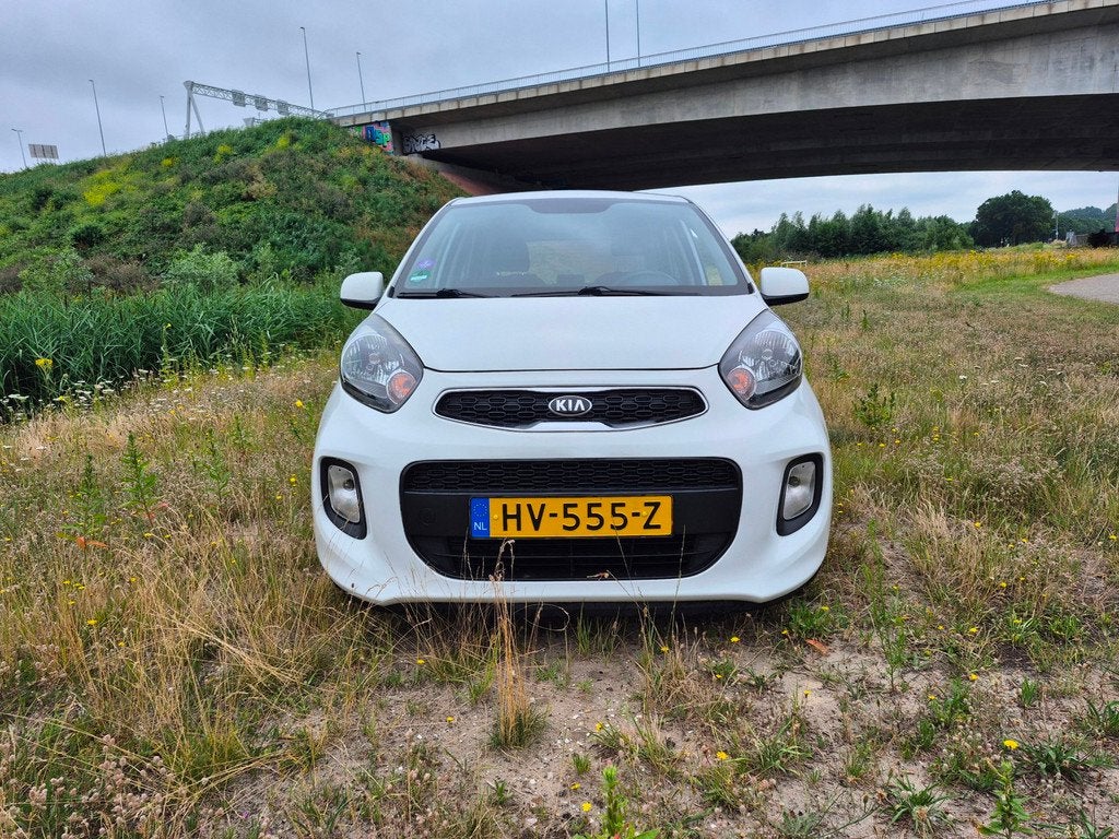 Kia Picanto 1.0 CVVT ComfortLine nav/lm velgen/all weather b, Auto's, Kia, Voorwielaandrijving, Euro 5, Stof, Gebruikt