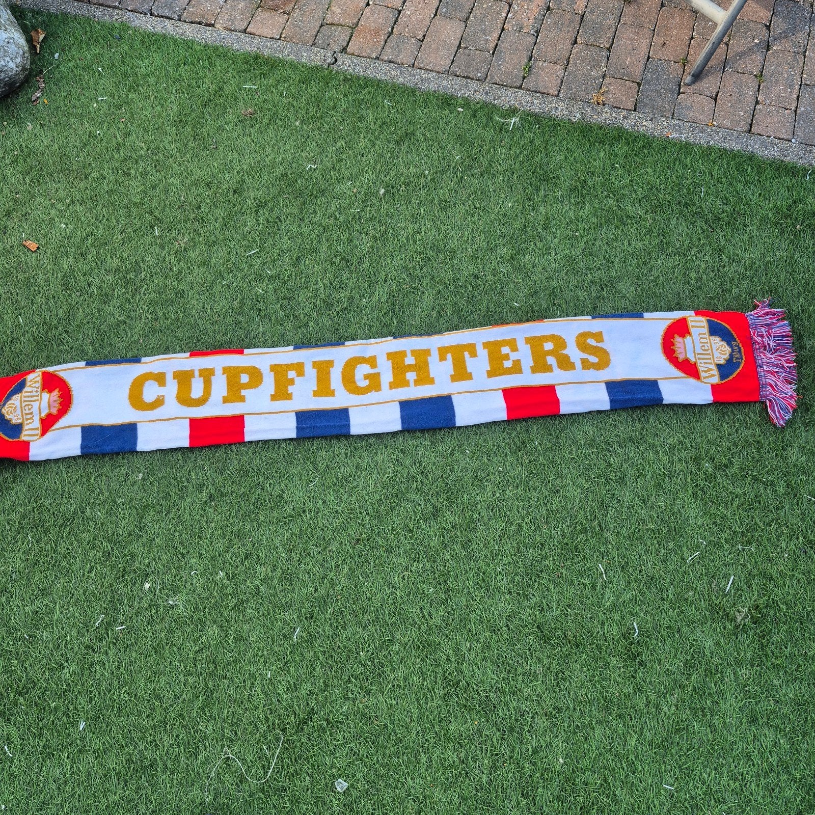 Willem II Cupfighters Sjaal - Zo goed als nieuw, Verzamelen, Ophalen of Verzenden