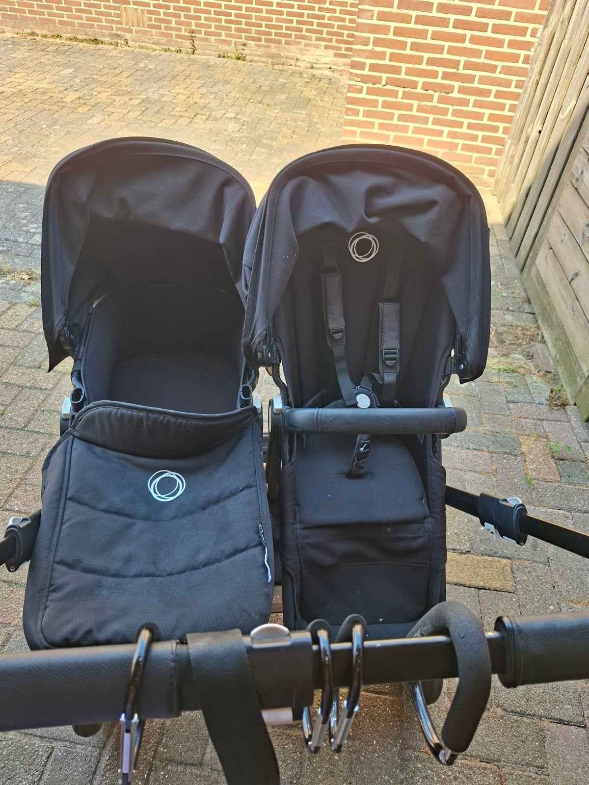 Bugaboo Donkey 3 Duo kinderwagen - Zwart, Ophalen, Gebruikt, Bugaboo