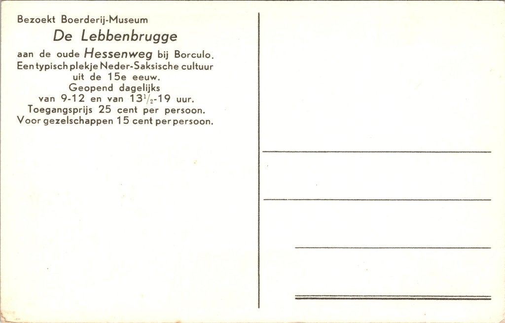 Borculo - 6 ansichtkaarten jaren 40 60 ..., Verzamelen, Ansichtkaarten | Nederland, Verzenden, 1940 tot 1960, Gelopen, Gelderland