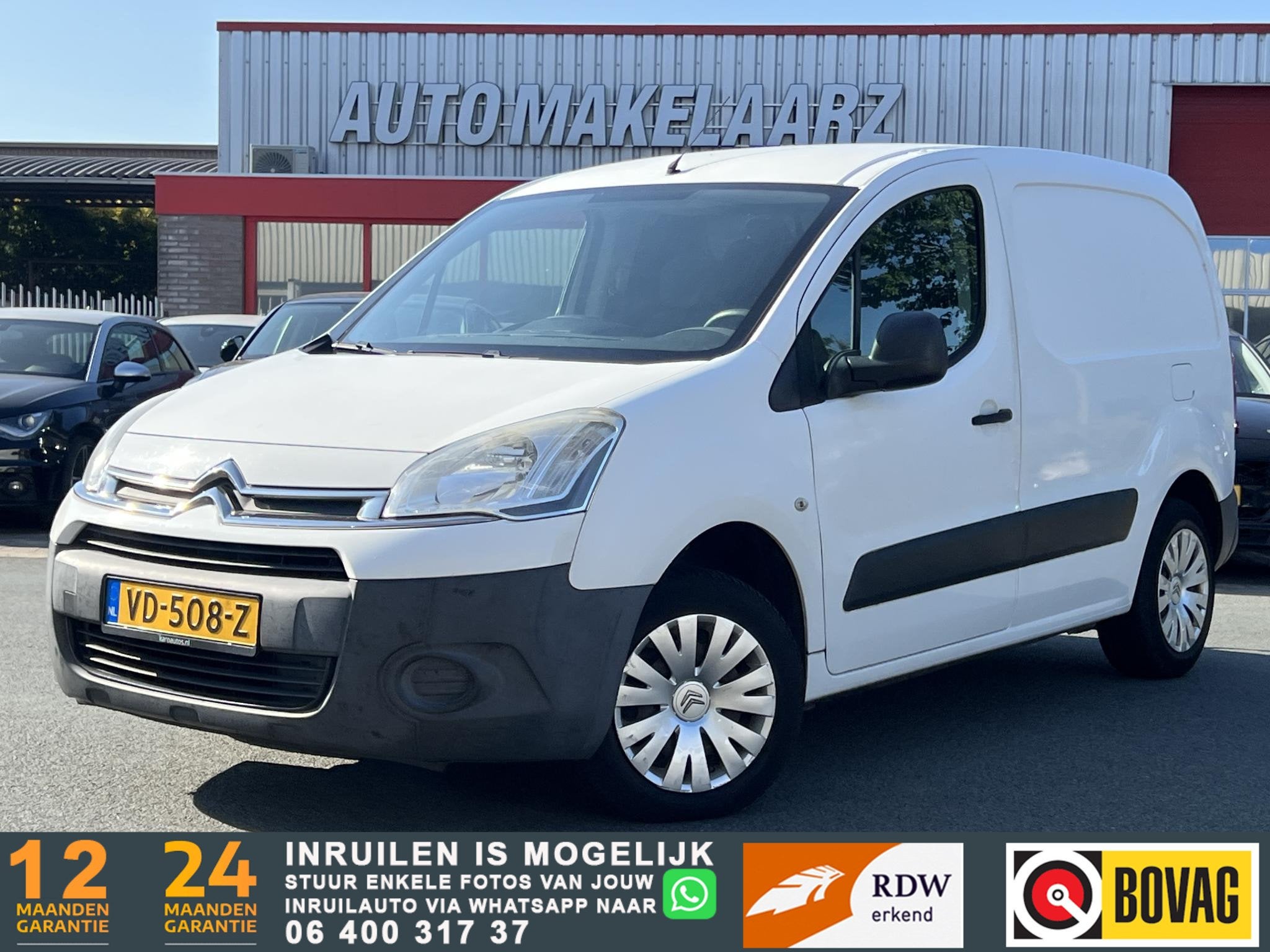 Citroen Berlingo 1.6 HDI 500 Comfort Economy NAP, Voorwielaandrijving, Euro 5, Stof, Gebruikt