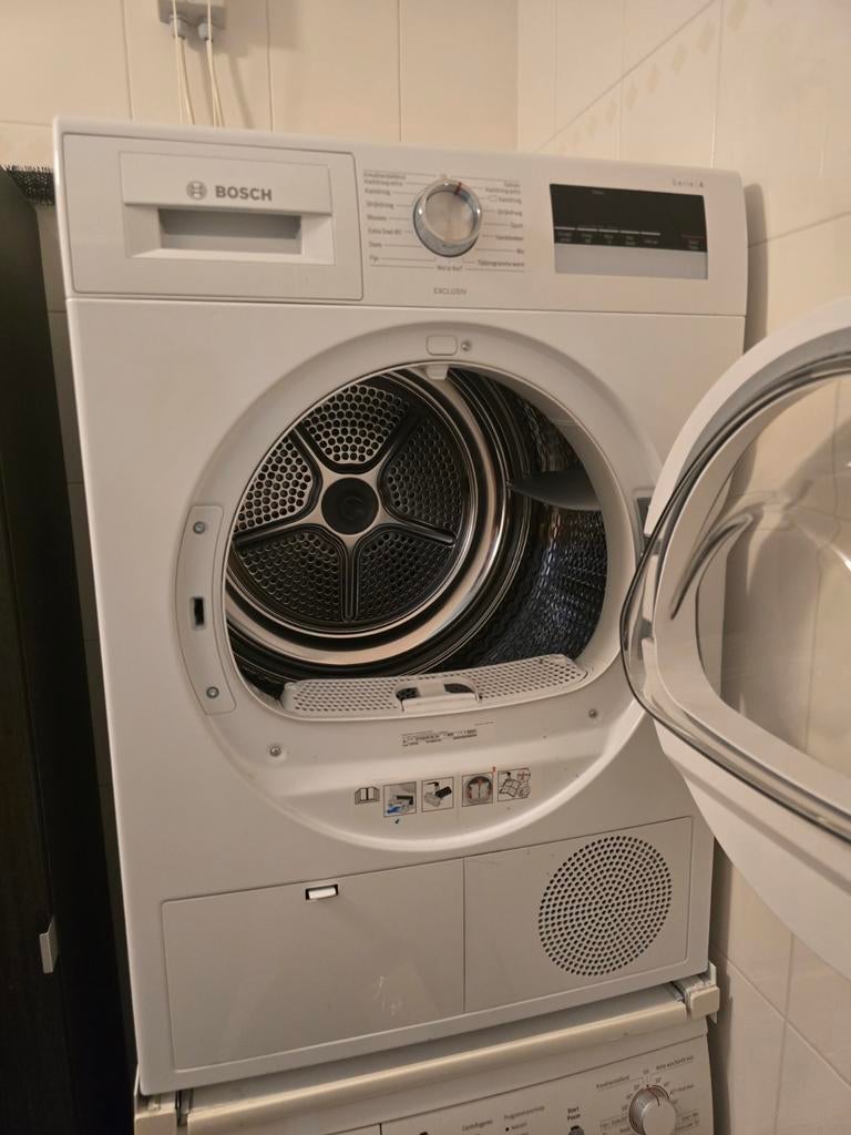 Bosch Exclusiv Serie 4 Droger - Goede Staat, Ophalen, Voorlader, Condens, 85 tot 90 cm