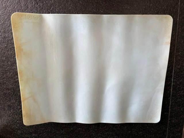 Bakplaat, Overige typen, Ophalen of Verzenden, Gebruikt, Blauw