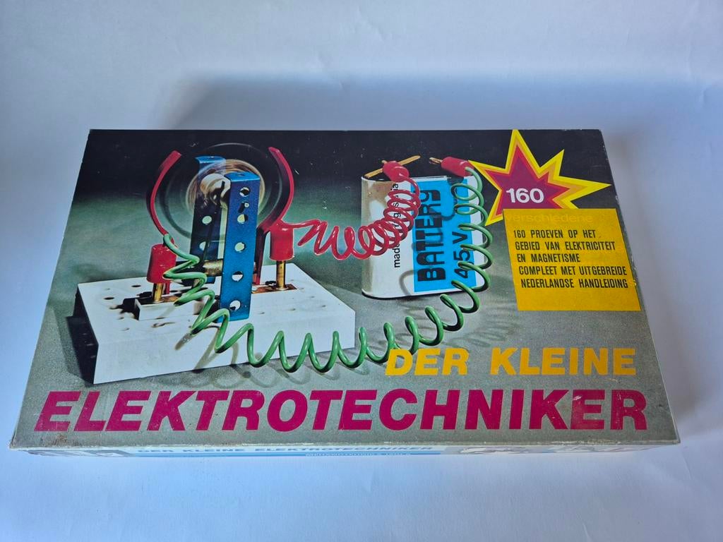 Vintage Der Kleine Elektrotechniker Experimenteerdoos, Ophalen of Verzenden, Huis en Inrichting