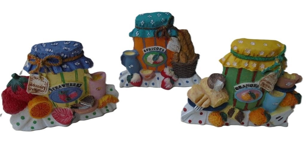 SERVETRINGEN JAMPOT DIV. FRUIT 12 STUKS NIEUW, Kunststof, -, -, Overige typen